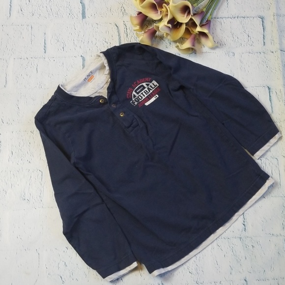 The Children's Place Other - Kids Faux Layered Long Sleeve Tshirt